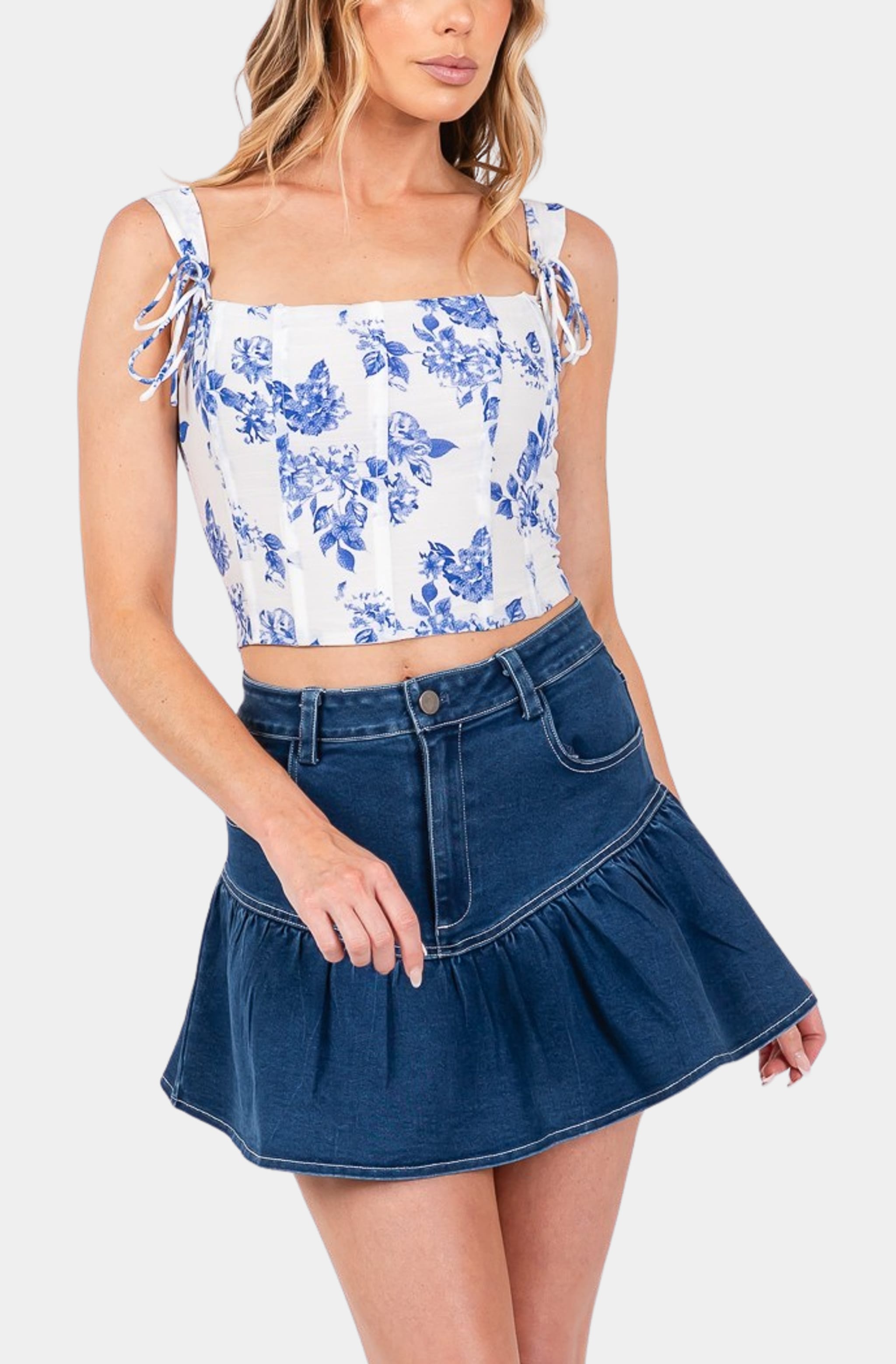 Emma Denim Skirt