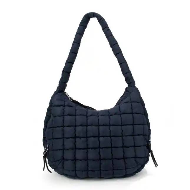 Puffer Hobo Tote