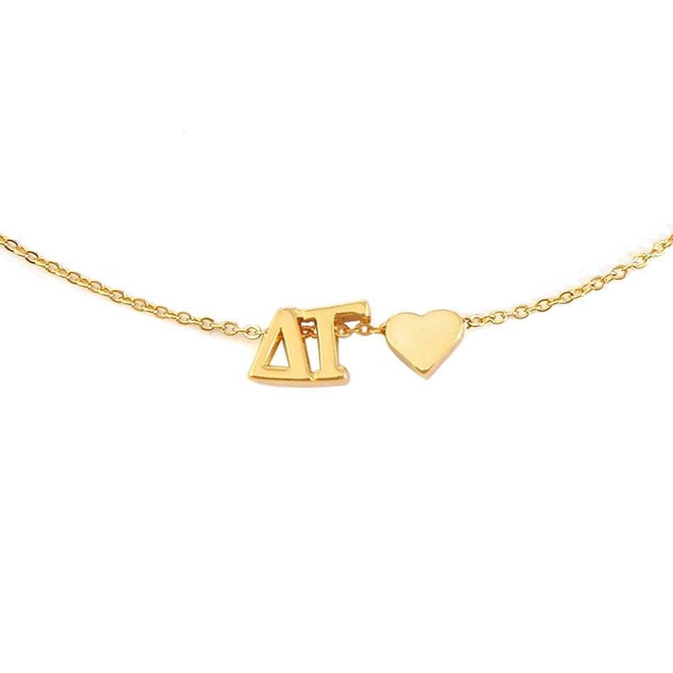 Sorority Greek Letters Necklace