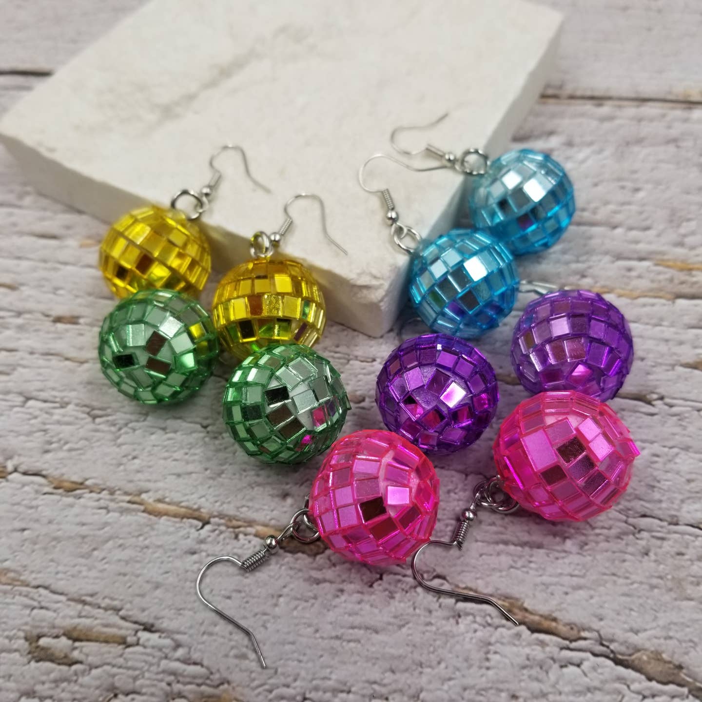 Disco Ball Earrings
