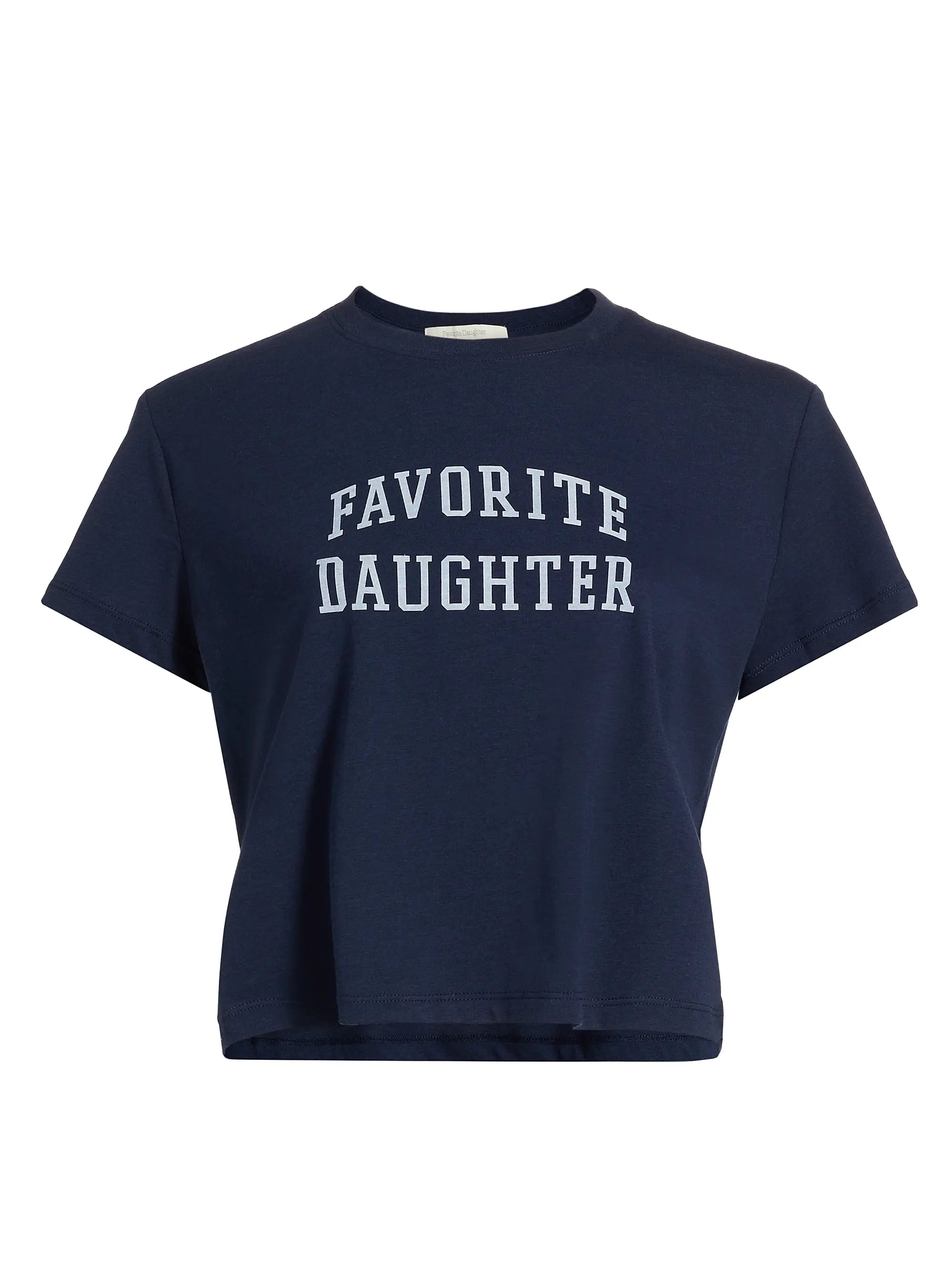 The Cropped Varsity Tee