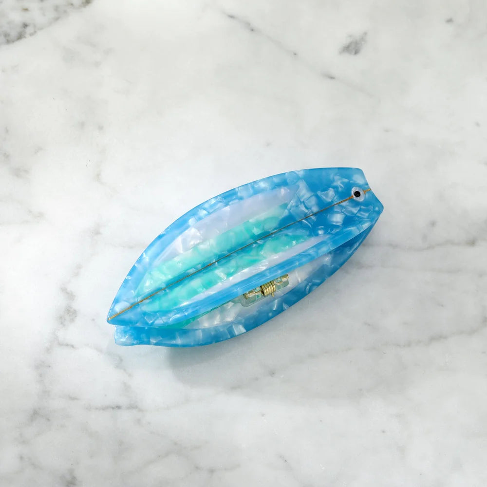 Eco-Friendly Surf's Up Surfboard Hair Clip