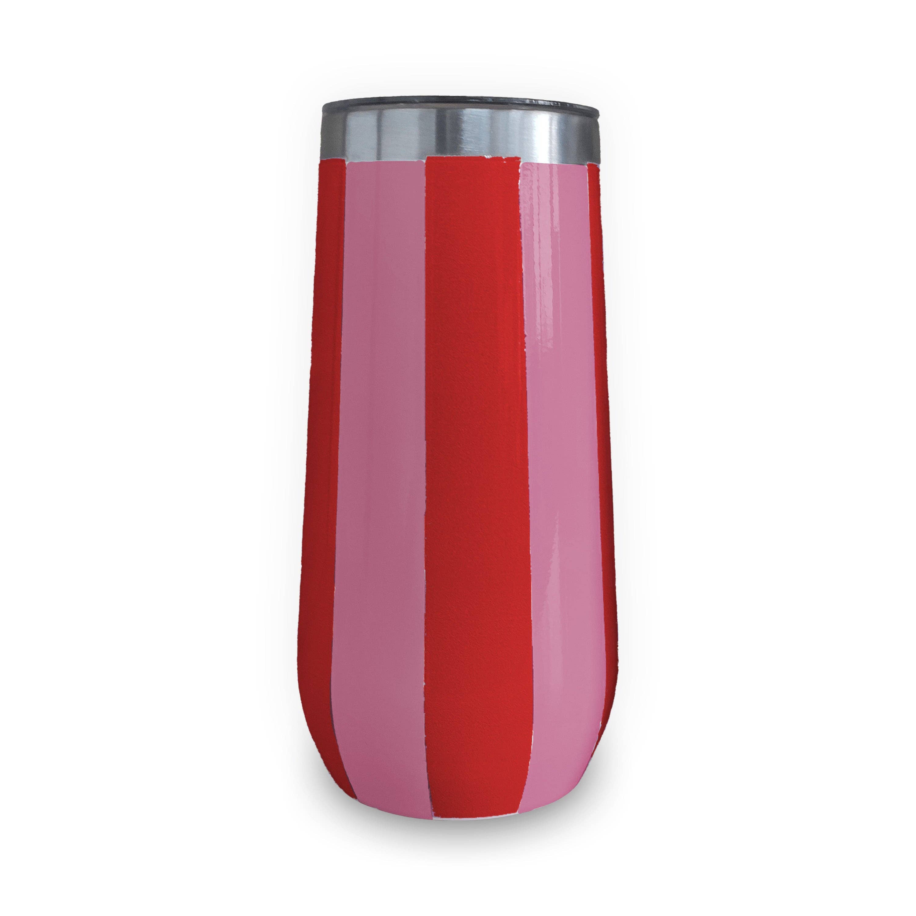Champagne Tumbler (Pink/Red) - Blank