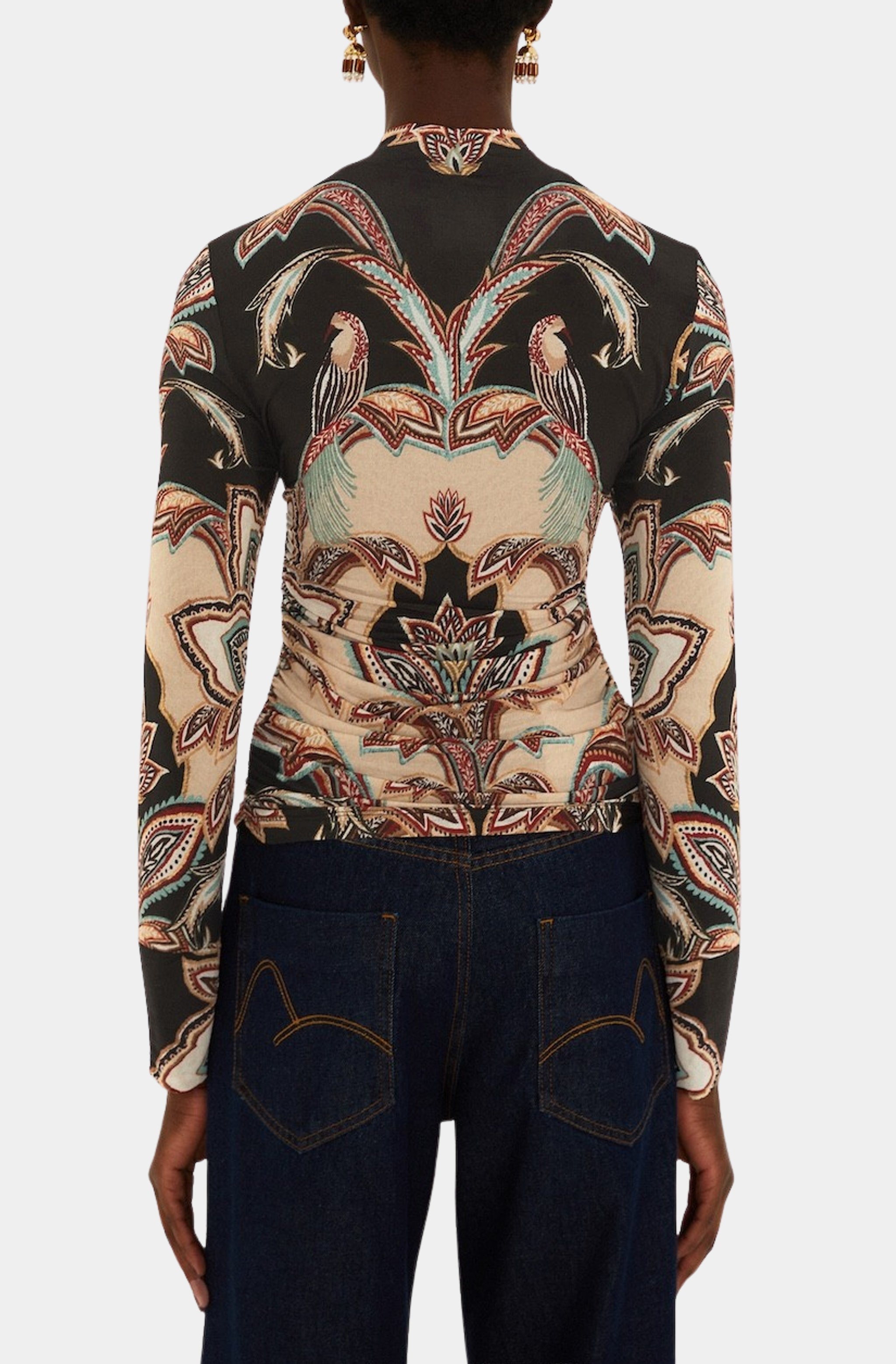 Tapestry Dream Beige Jersey Blouse