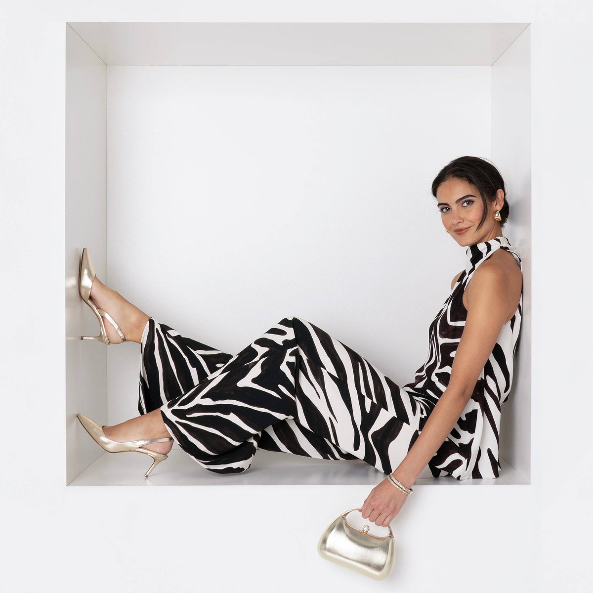 Nina Platino Metallic