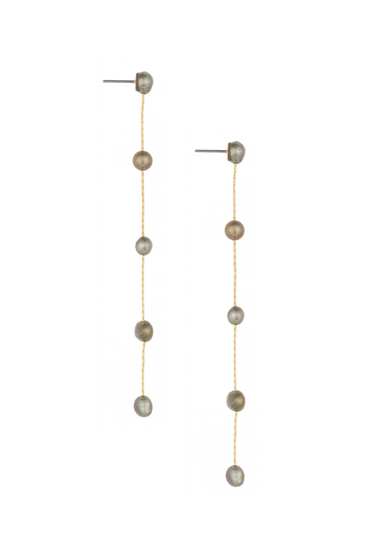Dripping Pearl Delicate Drop Earrings
