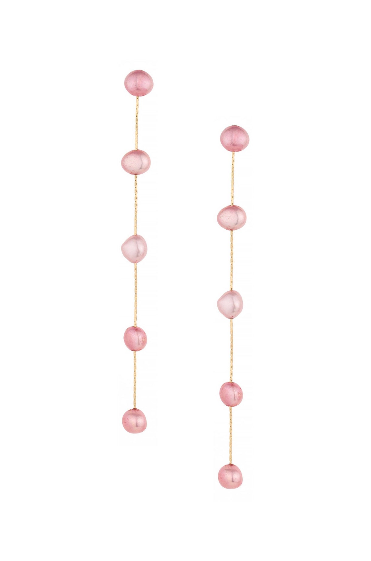 Dripping Pearl Delicate Drop Earrings