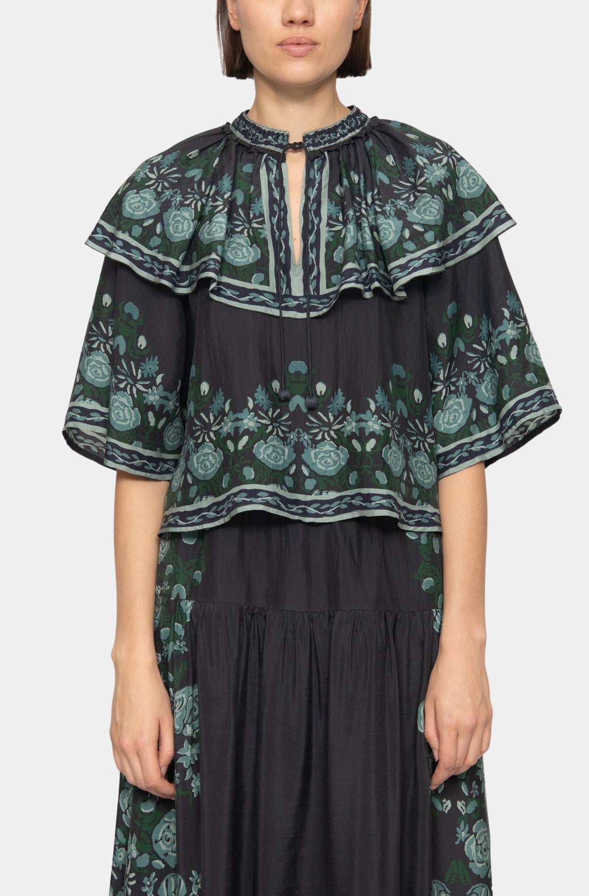 Tulla Print Top