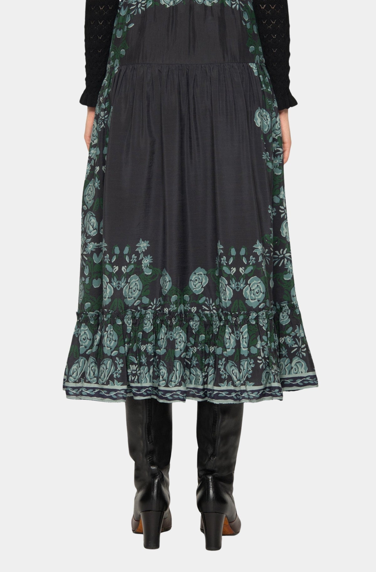 Tulla Print Midi Skirt