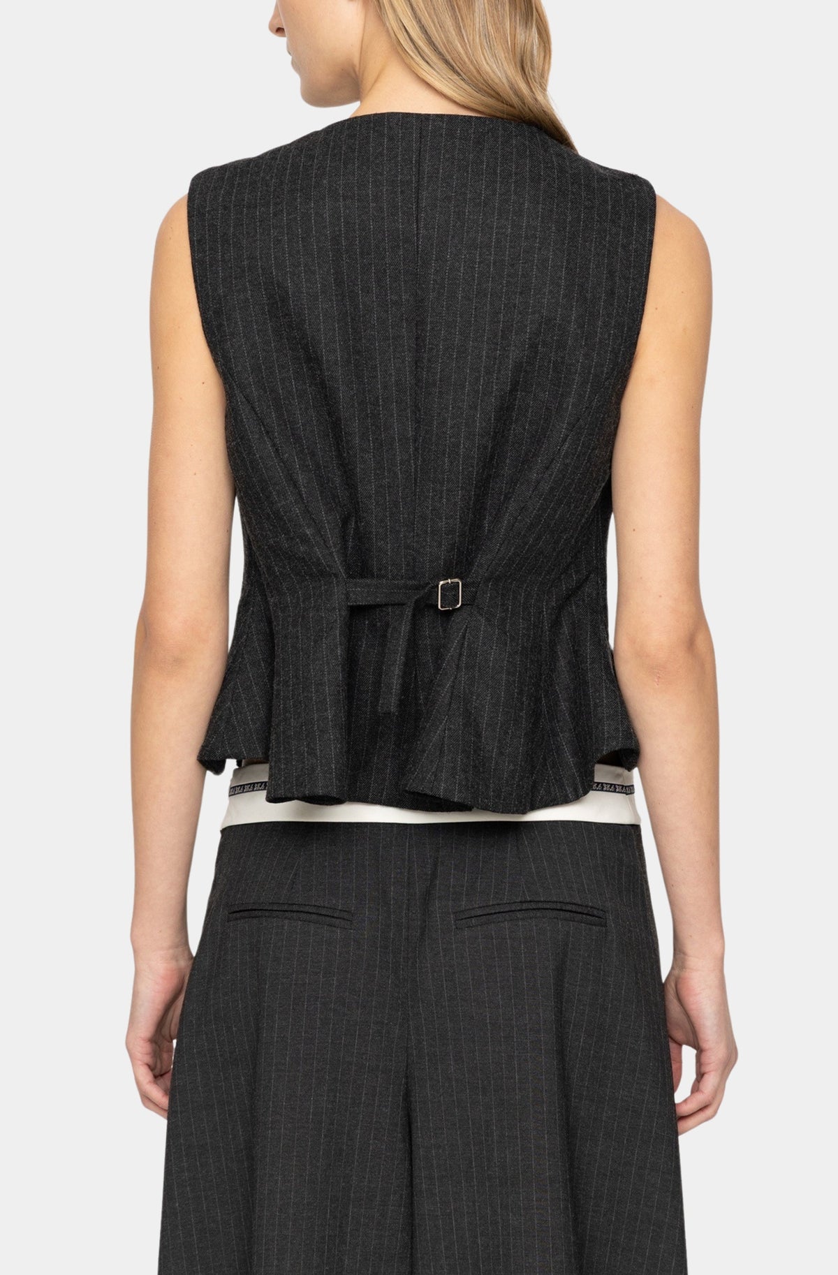 Johanna Pinstripe Vest