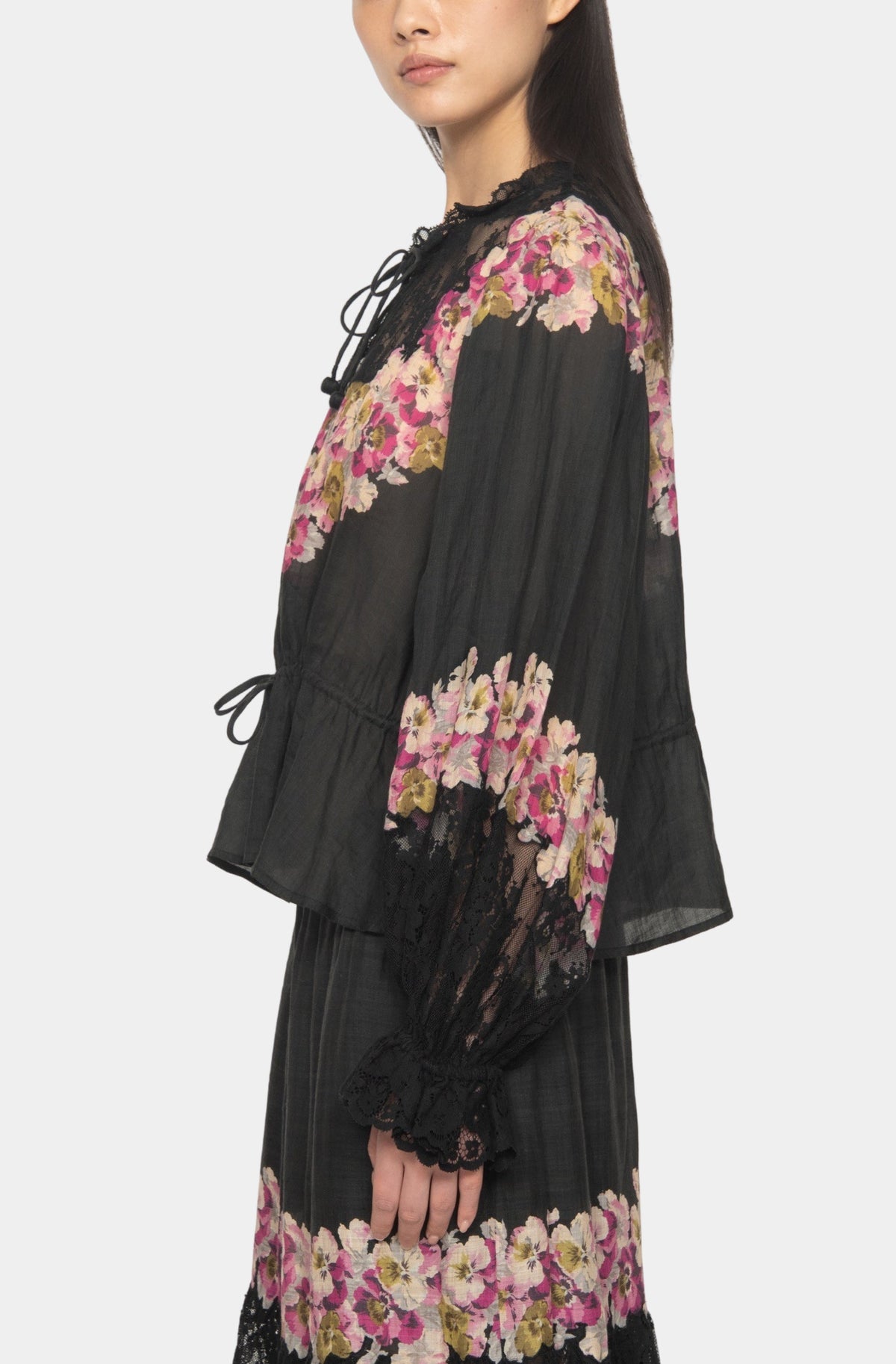 Persephone Print L/Slv Top