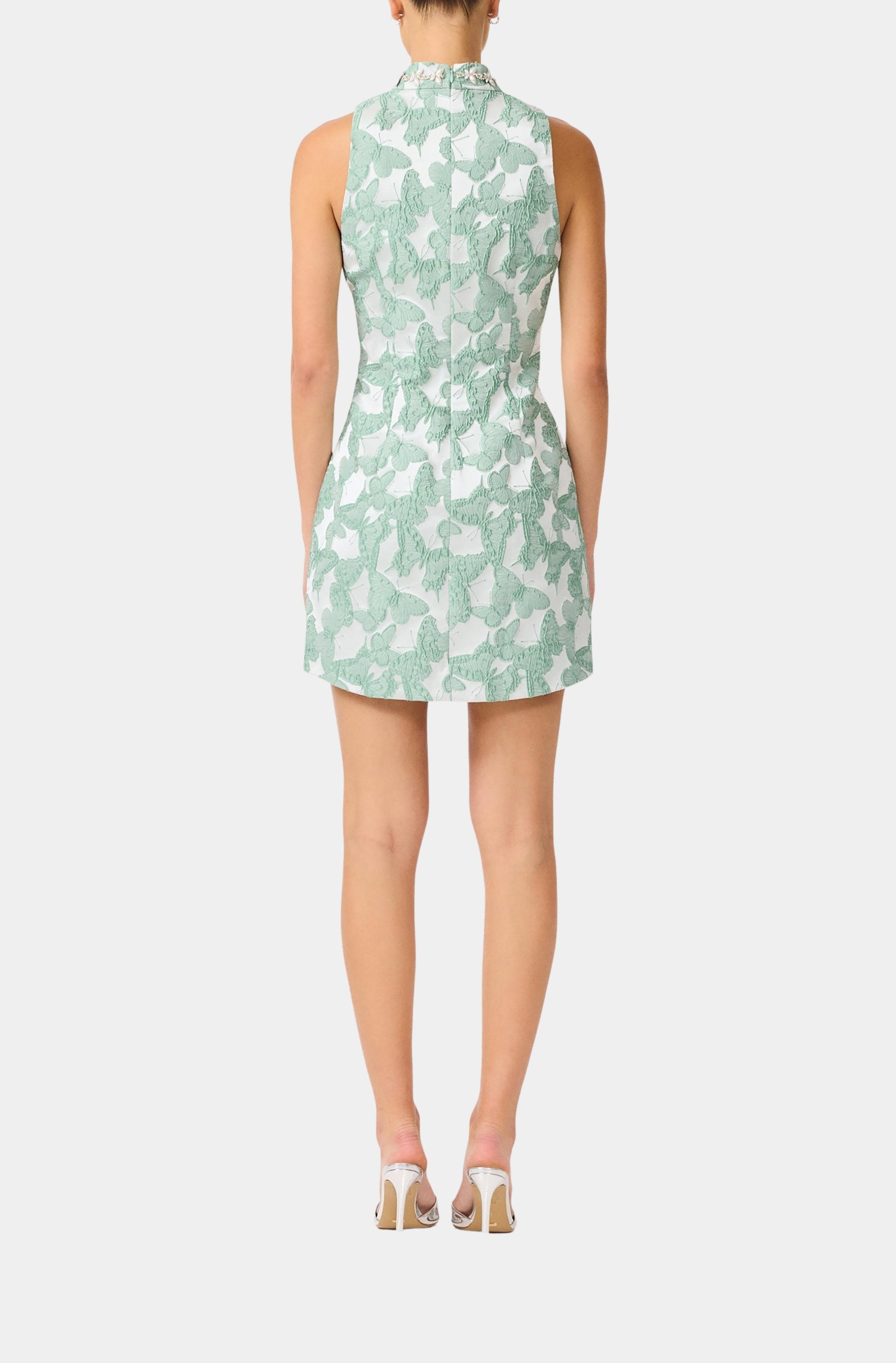 Lisette High Neck Mini Dress