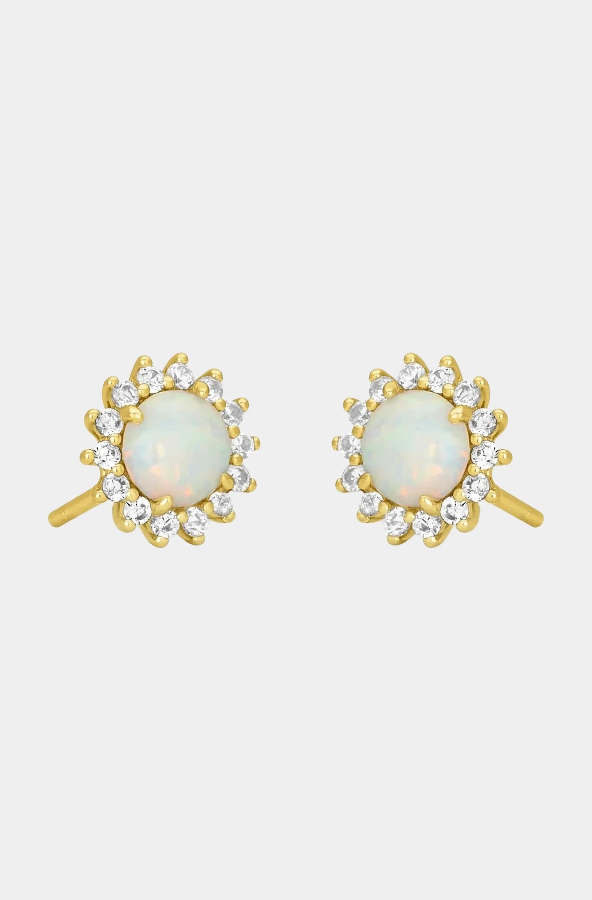 Elara Opal Stud Earring