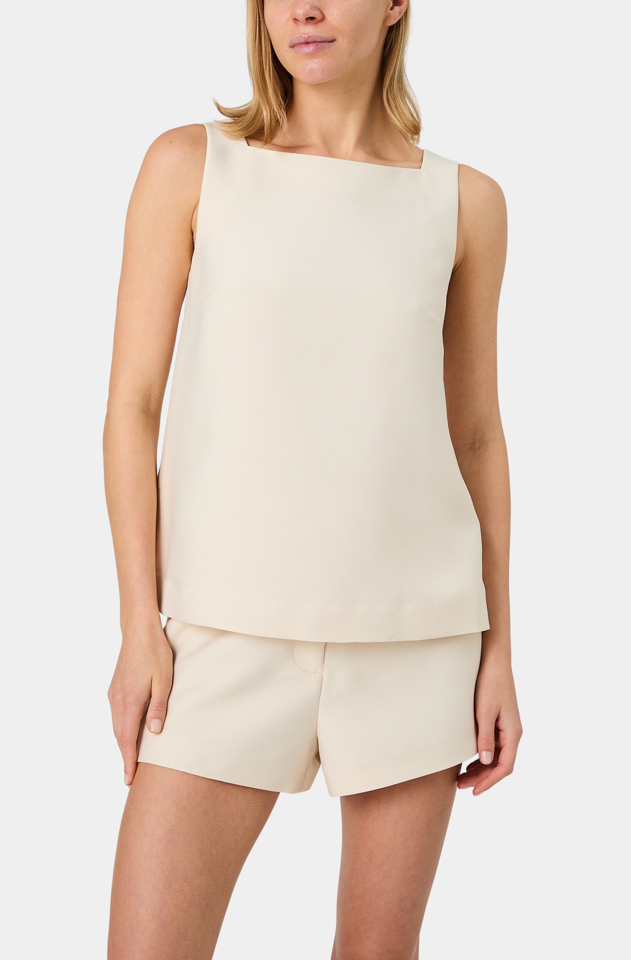 Struct Taff Sleeveless Aline Top