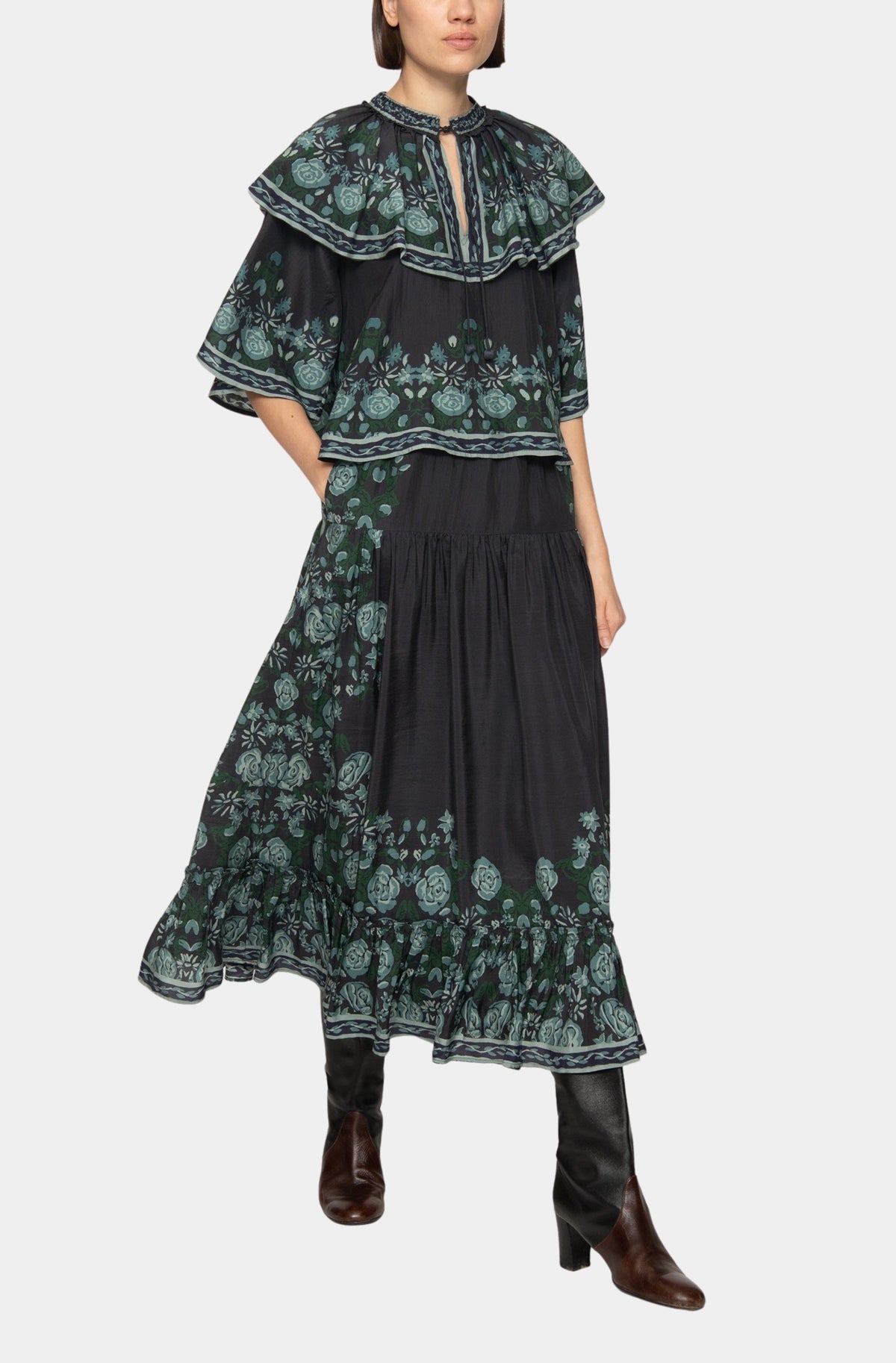Tulla Print Top