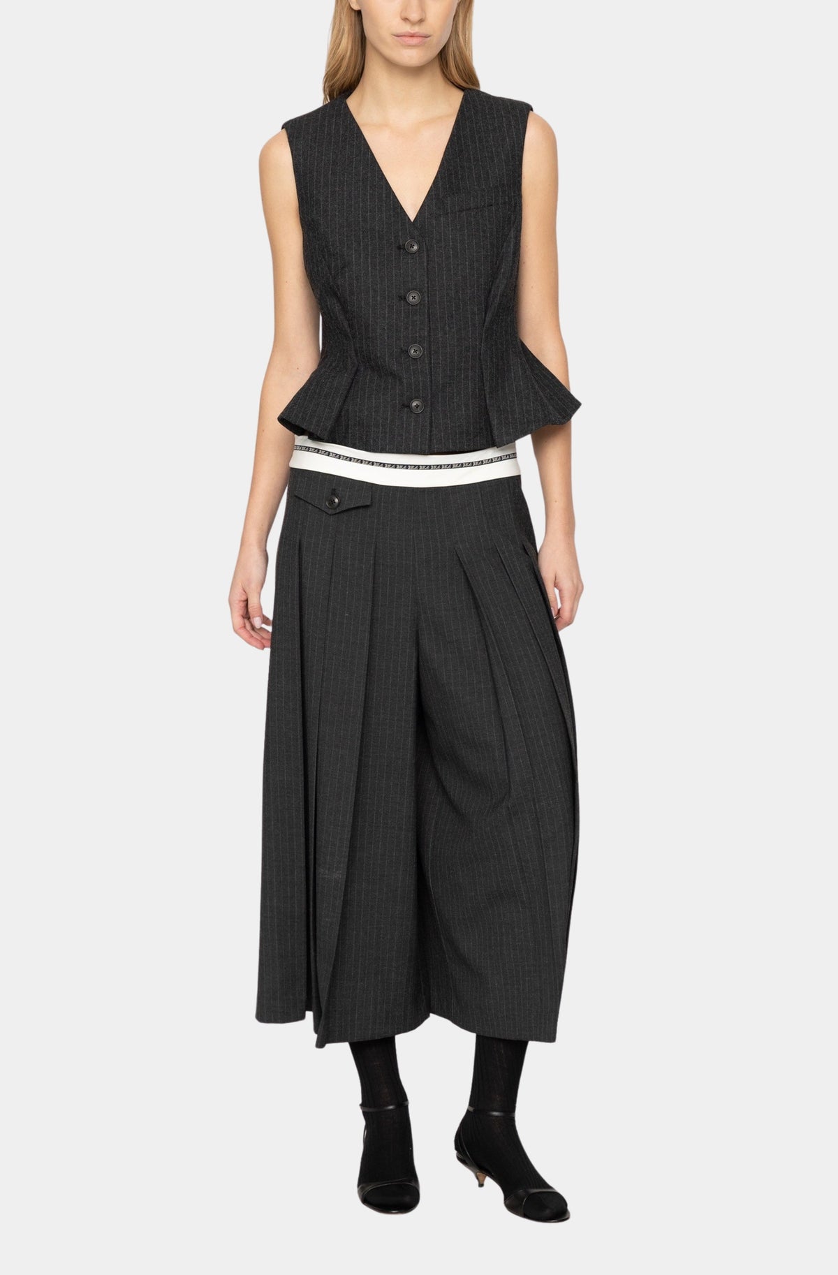 Johanna Pinstripe Vest