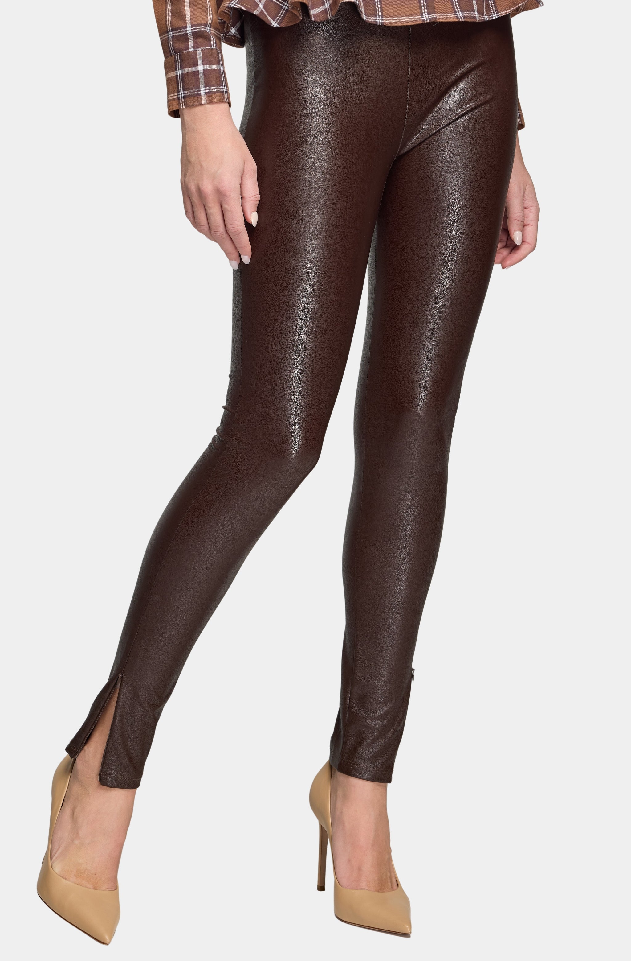 Josie Vegan Leather Leggings