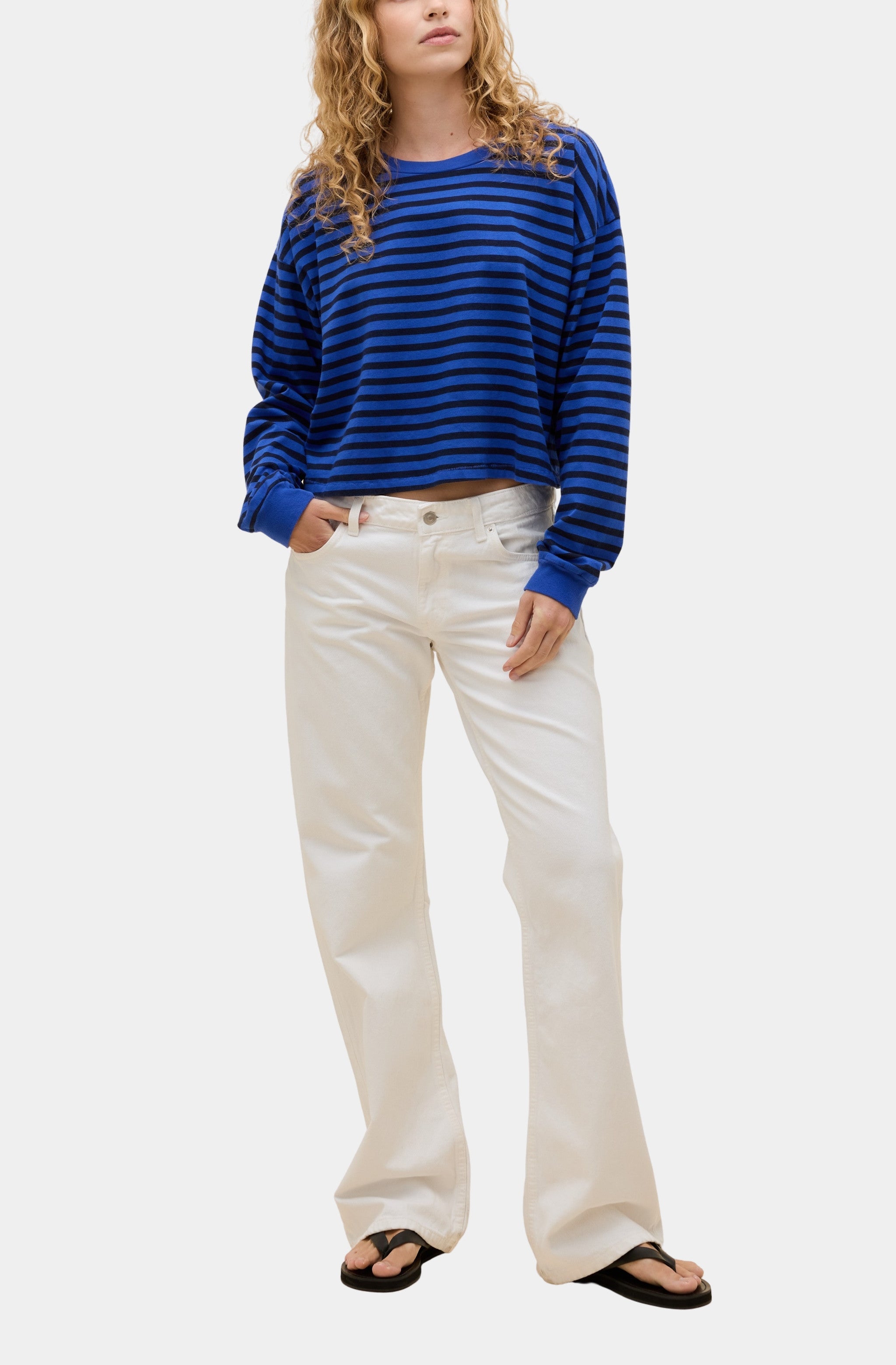 Stripe Meet &amp; Greet Long Sleeve