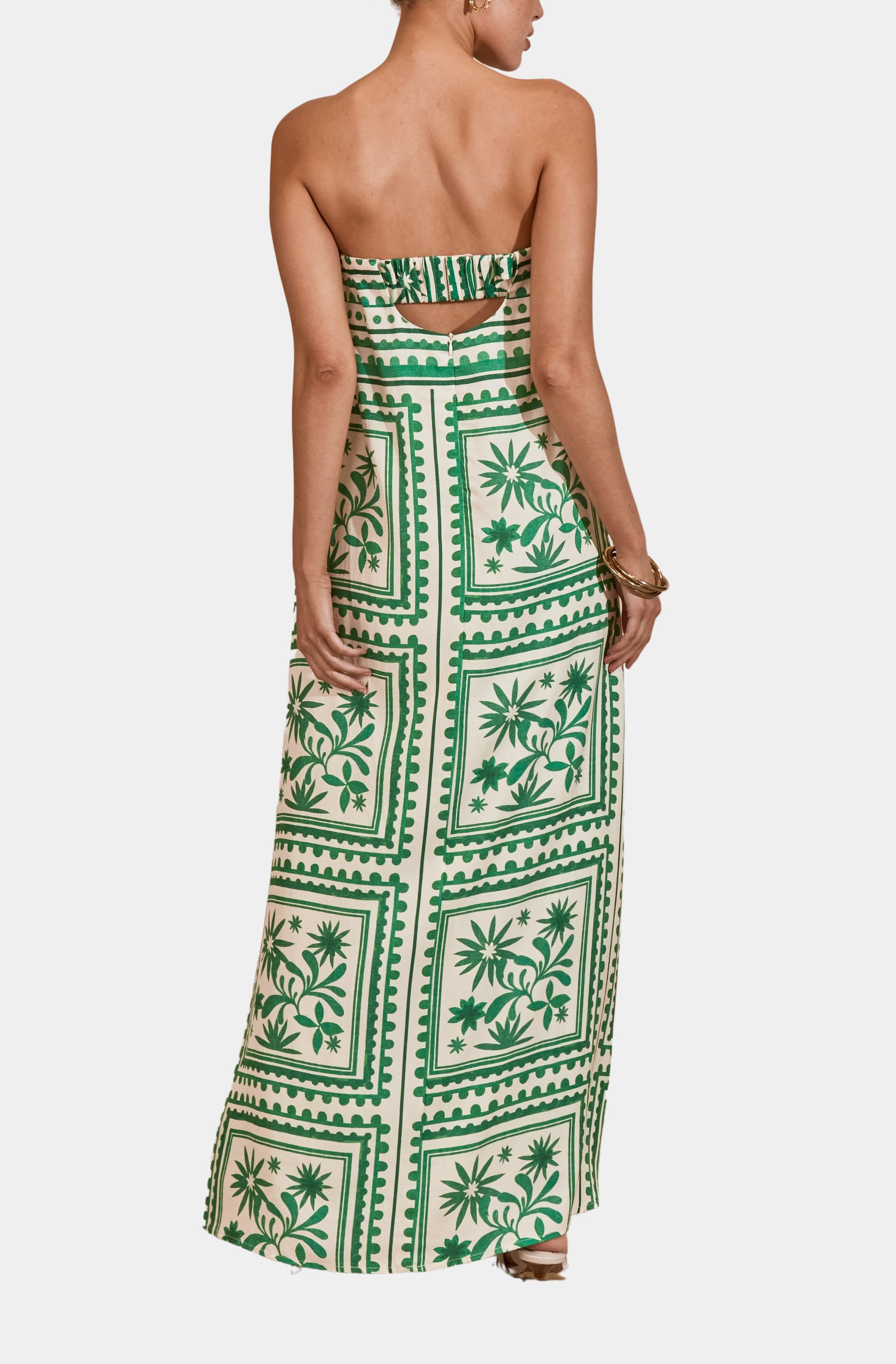 losas maxi dress Mon Renn Losas Maxi Dress Restitched