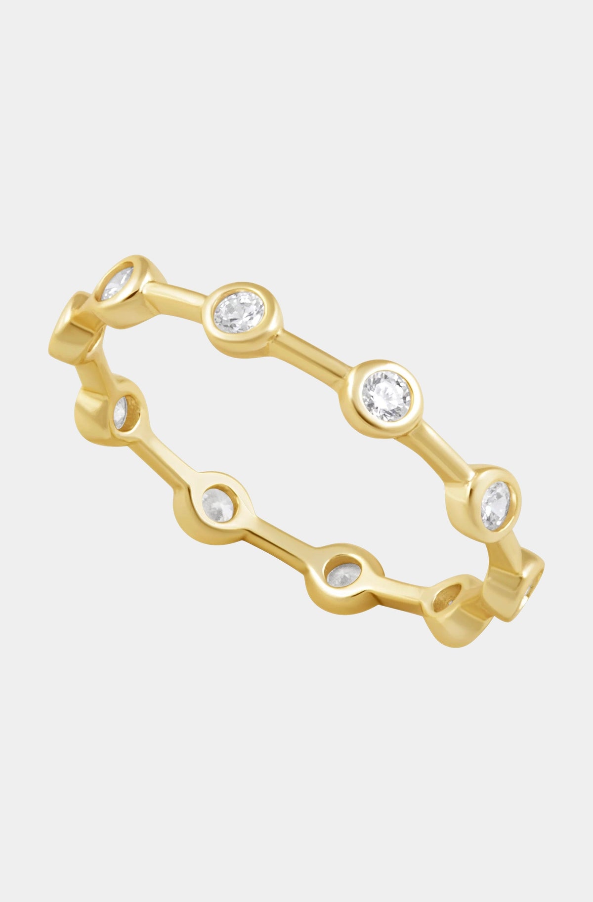 Reese CZ Bezel Ring
