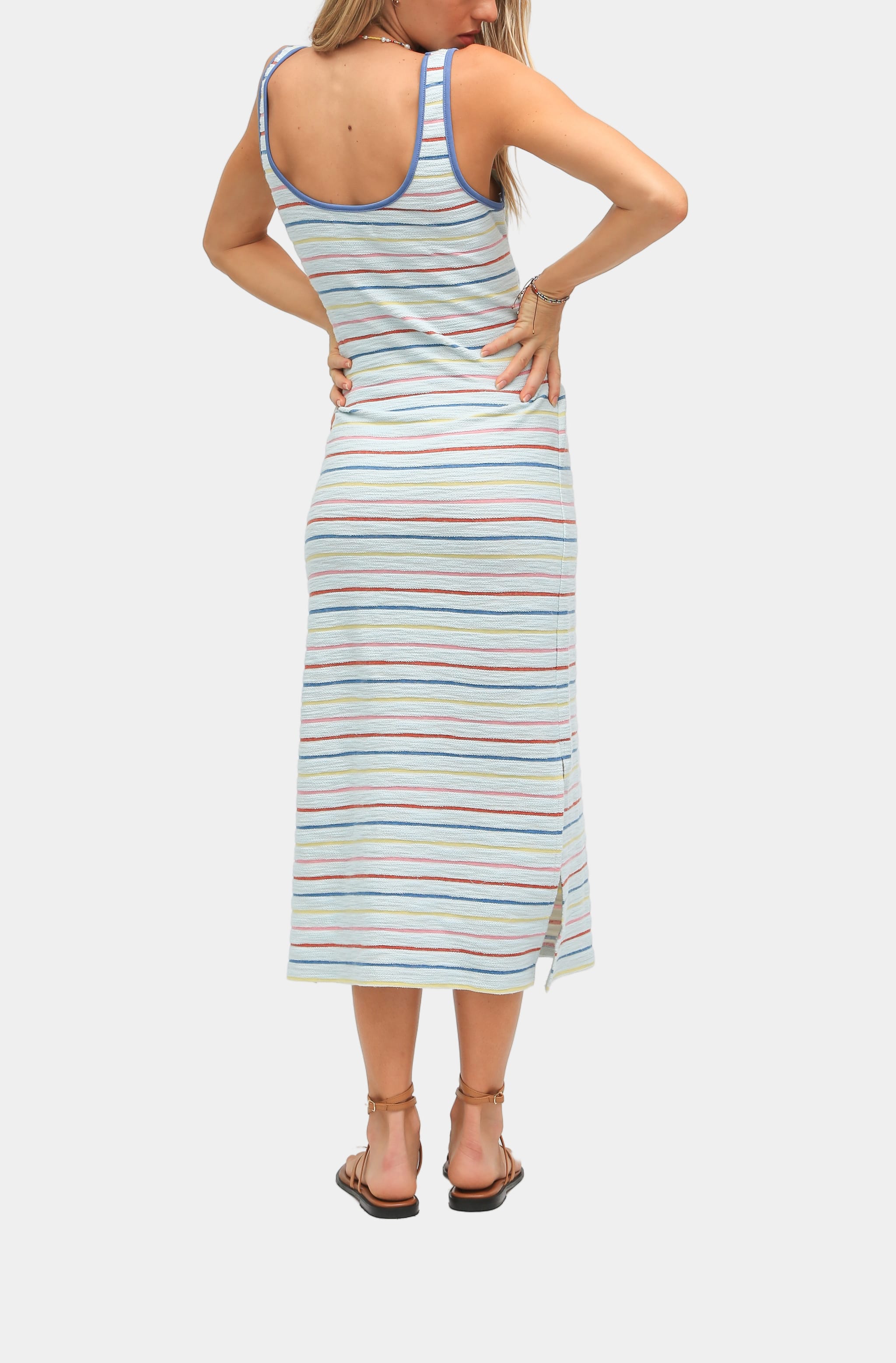 Camron Dress in Pacific Stripe