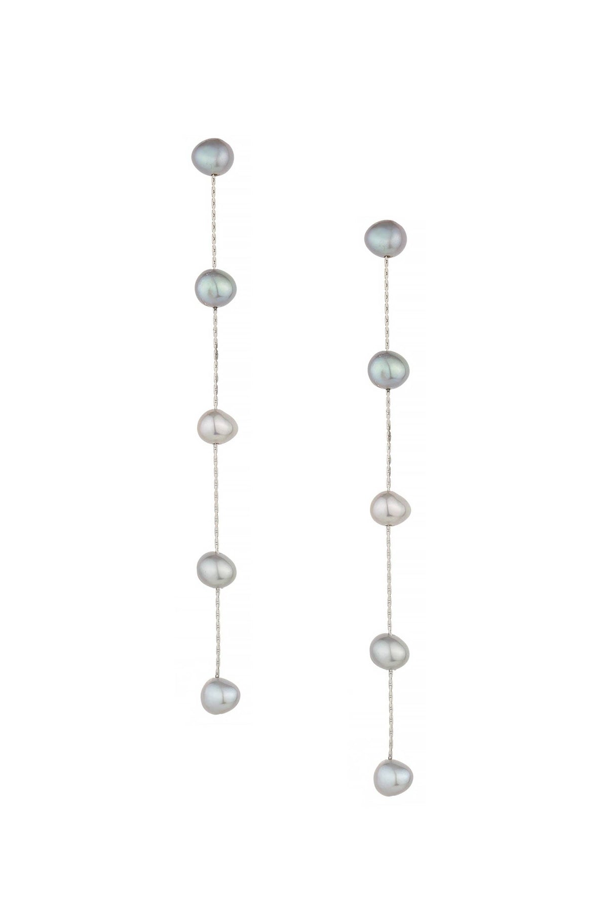 Dripping Pearl Delicate Drop Earrings