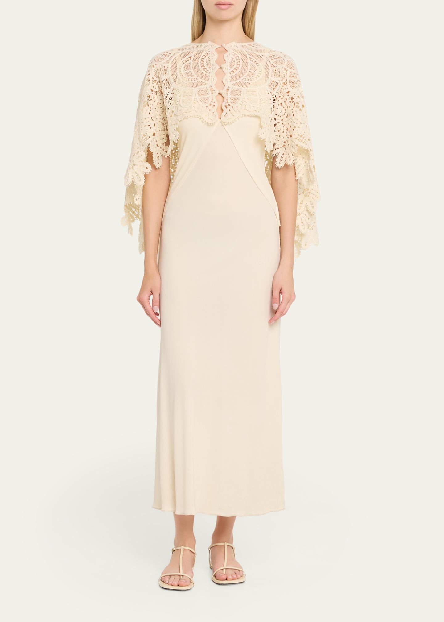 Alina Lace Cape