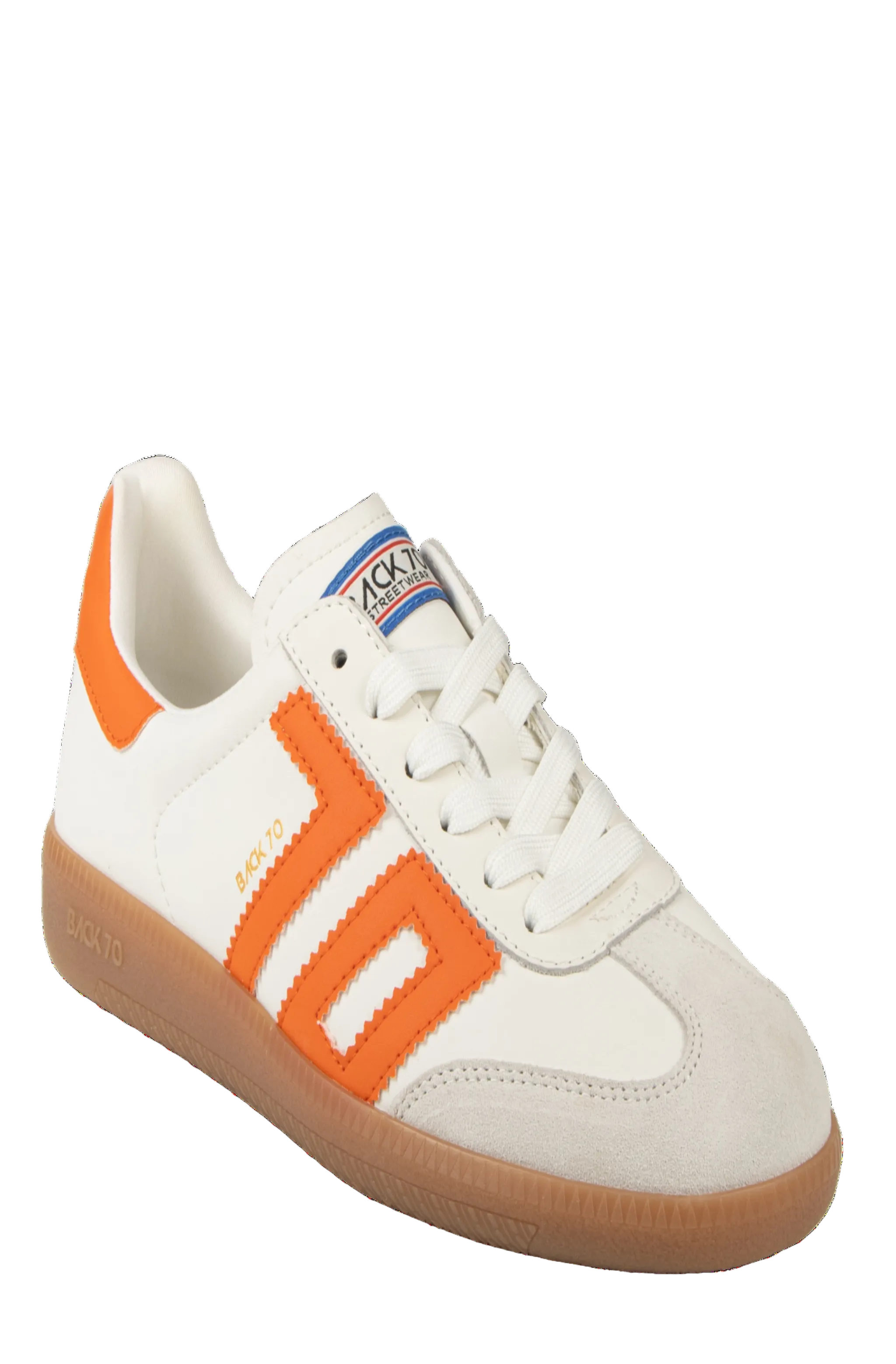 Cloud in White Orange Sneaker