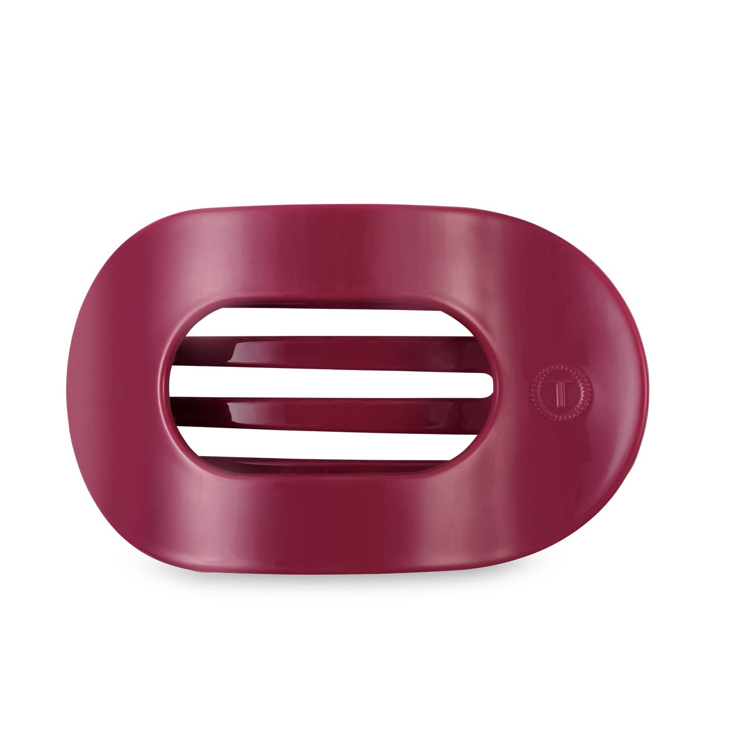 Large Flat Round Hair Clip