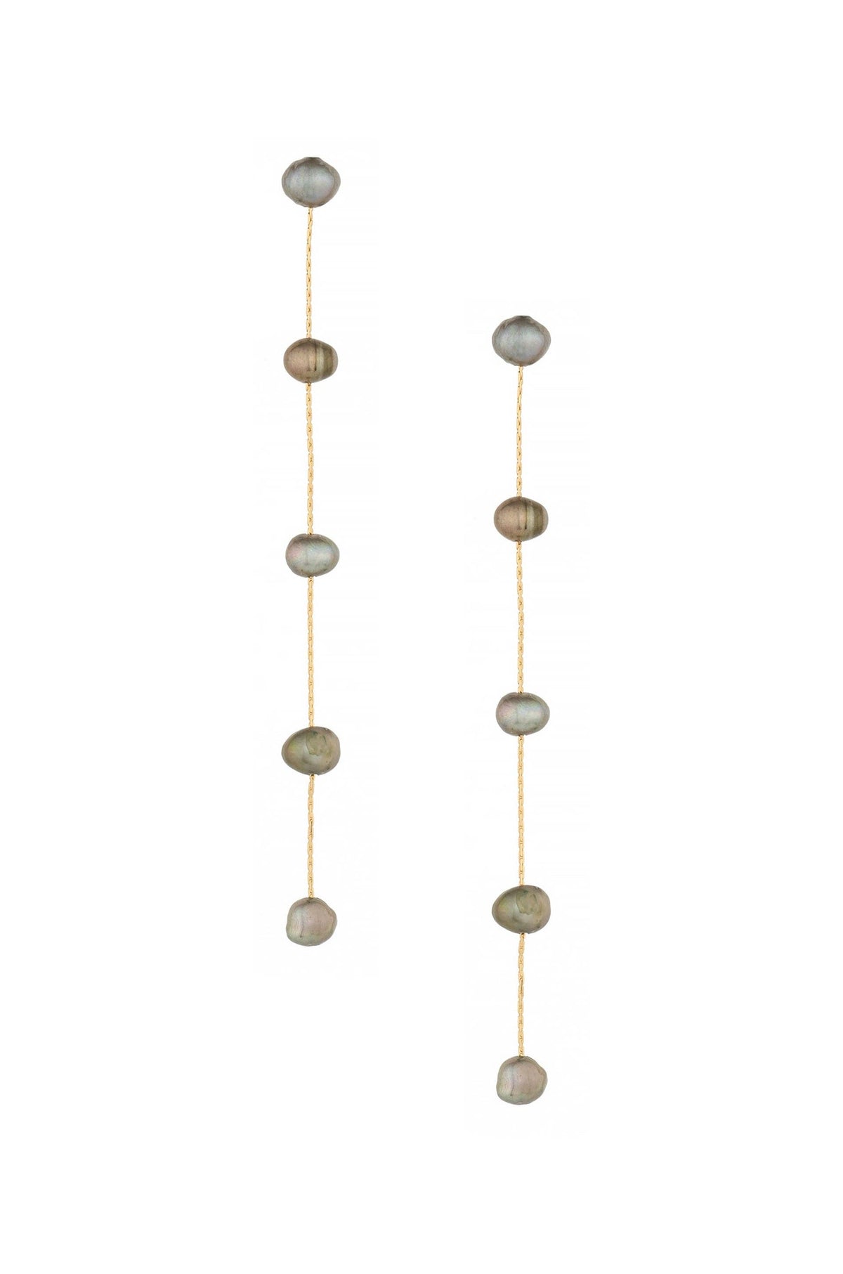 Dripping Pearl Delicate Drop Earrings