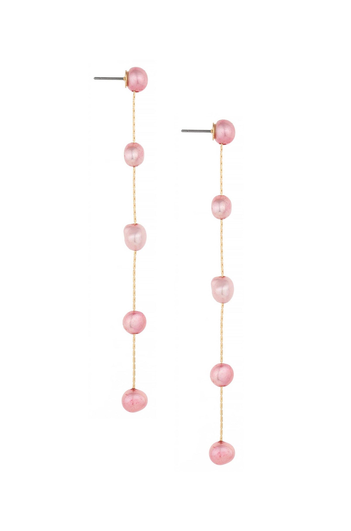 Dripping Pearl Delicate Drop Earrings
