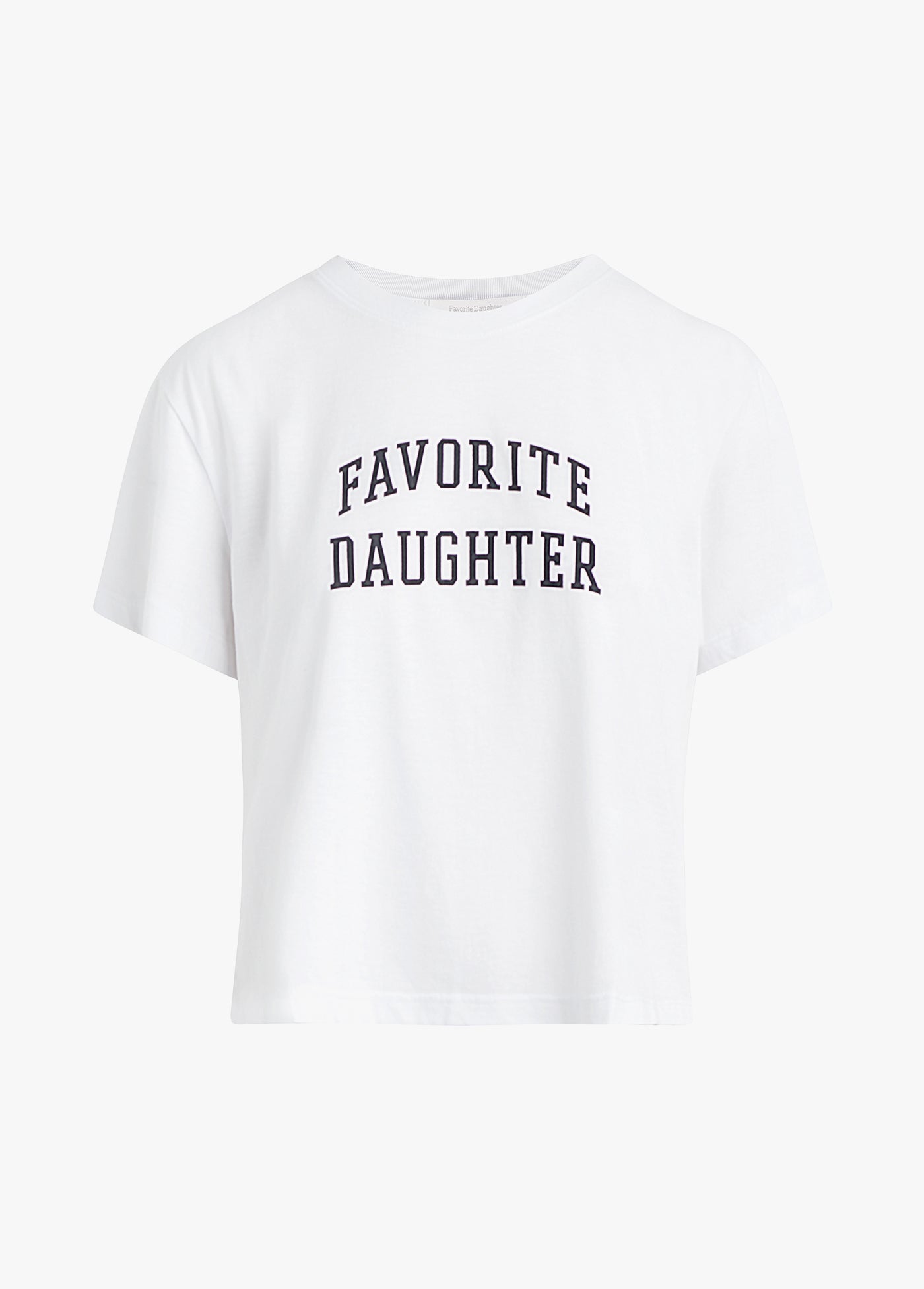 The Cropped Varsity Tee